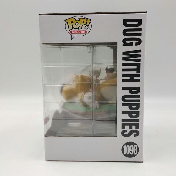 Funko POP! Deluxe Disney PIXAR Up Dug with Puppies #1098 New Large Box - Picture 3 of 8
